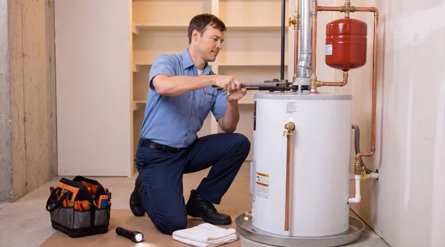 Water heater installation